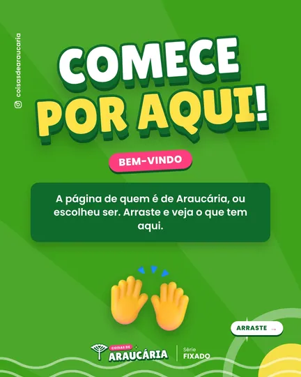 Comece por aqui: o que é a @coisasdearaucaria e o que você vai ver todo dia.